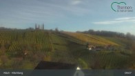 Archiv Foto Webcam Blick auf die Weinberge in Klöch - Klöchberg 08:00