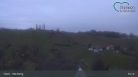Archiv Foto Webcam Blick auf die Weinberge in Klöch - Klöchberg 04:00