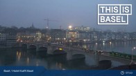 Archived image Webcam Basel - Hotel Krafft 07:00