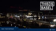 Archived image Webcam Basel - Hotel Krafft 02:00