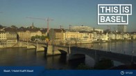 Archived image Webcam Basel - Hotel Krafft 06:00