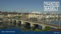 Archived image Webcam Basel - Hotel Krafft 08:00