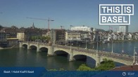 Archived image Webcam Basel - Hotel Krafft 10:00
