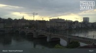 Archiv Foto Webcam Basel, Hotel Krafft 18:00