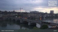 Archiv Foto Webcam Basel, Hotel Krafft 20:00