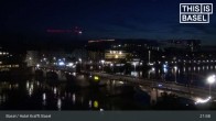 Archived image Webcam Basel - Hotel Krafft 02:00
