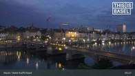 Archived image Webcam Basel - Hotel Krafft 04:00
