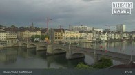 Archived image Webcam Basel - Hotel Krafft 06:00