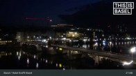 Archived image Webcam Basel - Hotel Krafft 02:00