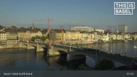 Archived image Webcam Basel - Hotel Krafft 06:00
