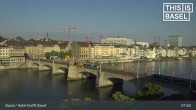 Archived image Webcam Basel - Hotel Krafft 07:00