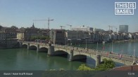 Archived image Webcam Basel - Hotel Krafft 12:00