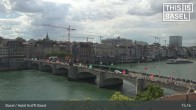 Archiv Foto Webcam Basel, Hotel Krafft 14:00