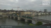 Archived image Webcam Basel - Hotel Krafft 06:00