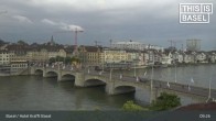 Archived image Webcam Basel - Hotel Krafft 08:00
