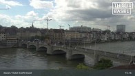 Archived image Webcam Basel - Hotel Krafft 14:00