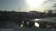 Archived image Webcam Basel - Hotel Krafft 18:00