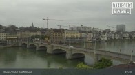 Archived image Webcam Basel - Hotel Krafft 06:00
