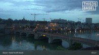 Archiv Foto Webcam Basel, Hotel Krafft 04:00