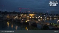 Archiv Foto Webcam Basel, Hotel Krafft 04:00