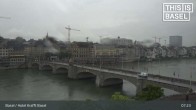 Archiv Foto Webcam Basel, Hotel Krafft 06:00
