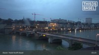 Archiv Foto Webcam Basel, Hotel Krafft 04:00