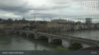 Archived image Webcam Basel - Hotel Krafft 06:00