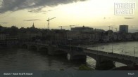Archived image Webcam Basel - Hotel Krafft 18:00