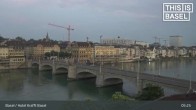 Archiv Foto Webcam Basel, Hotel Krafft 04:00
