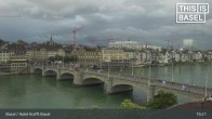Archiv Foto Webcam Basel, Hotel Krafft 18:00