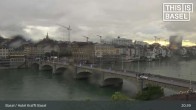 Archiv Foto Webcam Basel, Hotel Krafft 20:00