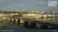 Archiv Foto Webcam Basel, Hotel Krafft 06:00