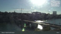 Archiv Foto Webcam Basel, Hotel Krafft 19:00