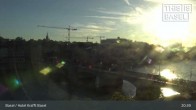 Archiv Foto Webcam Basel, Hotel Krafft 21:00