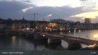 Archived image Webcam Basel - Hotel Krafft 02:00