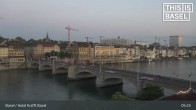 Archived image Webcam Basel - Hotel Krafft 04:00