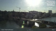 Archived image Webcam Basel - Hotel Krafft 18:00