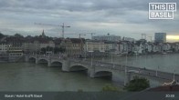 Archiv Foto Webcam Basel, Hotel Krafft 20:00