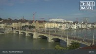 Archiv Foto Webcam Basel, Hotel Krafft 08:00