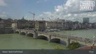 Archiv Foto Webcam Basel, Hotel Krafft 12:00