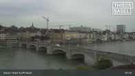 Archiv Foto Webcam Basel, Hotel Krafft 08:00
