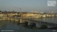 Archived image Webcam Basel - Hotel Krafft 06:00