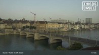 Archiv Foto Webcam Basel, Hotel Krafft 07:00