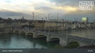 Archiv Foto Webcam Basel, Hotel Krafft 06:00