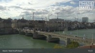 Archived image Webcam Basel - Hotel Krafft 14:00