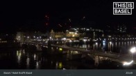Archiv Foto Webcam Basel, Hotel Krafft 20:00