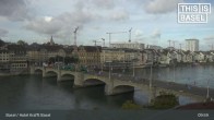 Archived image Webcam Basel - Hotel Krafft 09:00