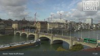 Archived image Webcam Basel - Hotel Krafft 10:00