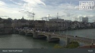 Archived image Webcam Basel - Hotel Krafft 14:00