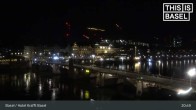 Archiv Foto Webcam Basel, Hotel Krafft 20:00
